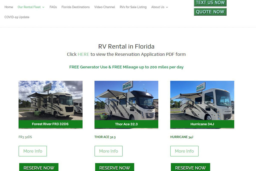 10 Best Campervan & RV Rentals in Florida [2023]